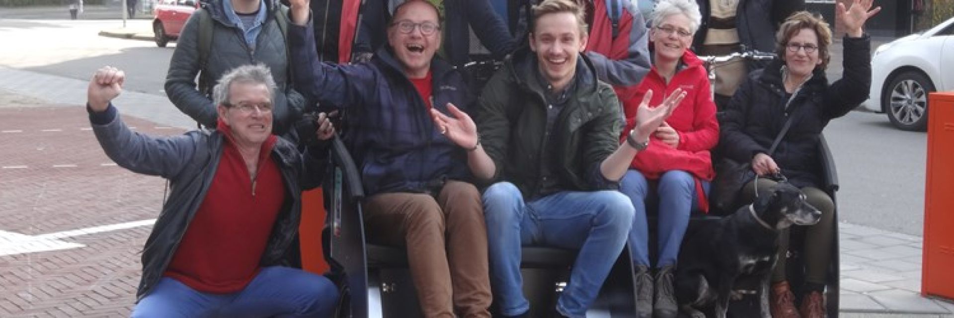 Fietstocht in de Riksja