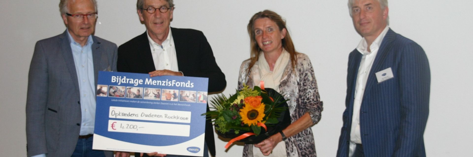MenzisFonds biedt Stichting Vrienden van ZINN zes concerten aan