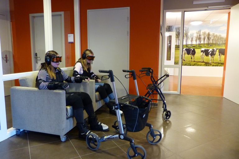 Studenten maken kennis met ouderenzorg